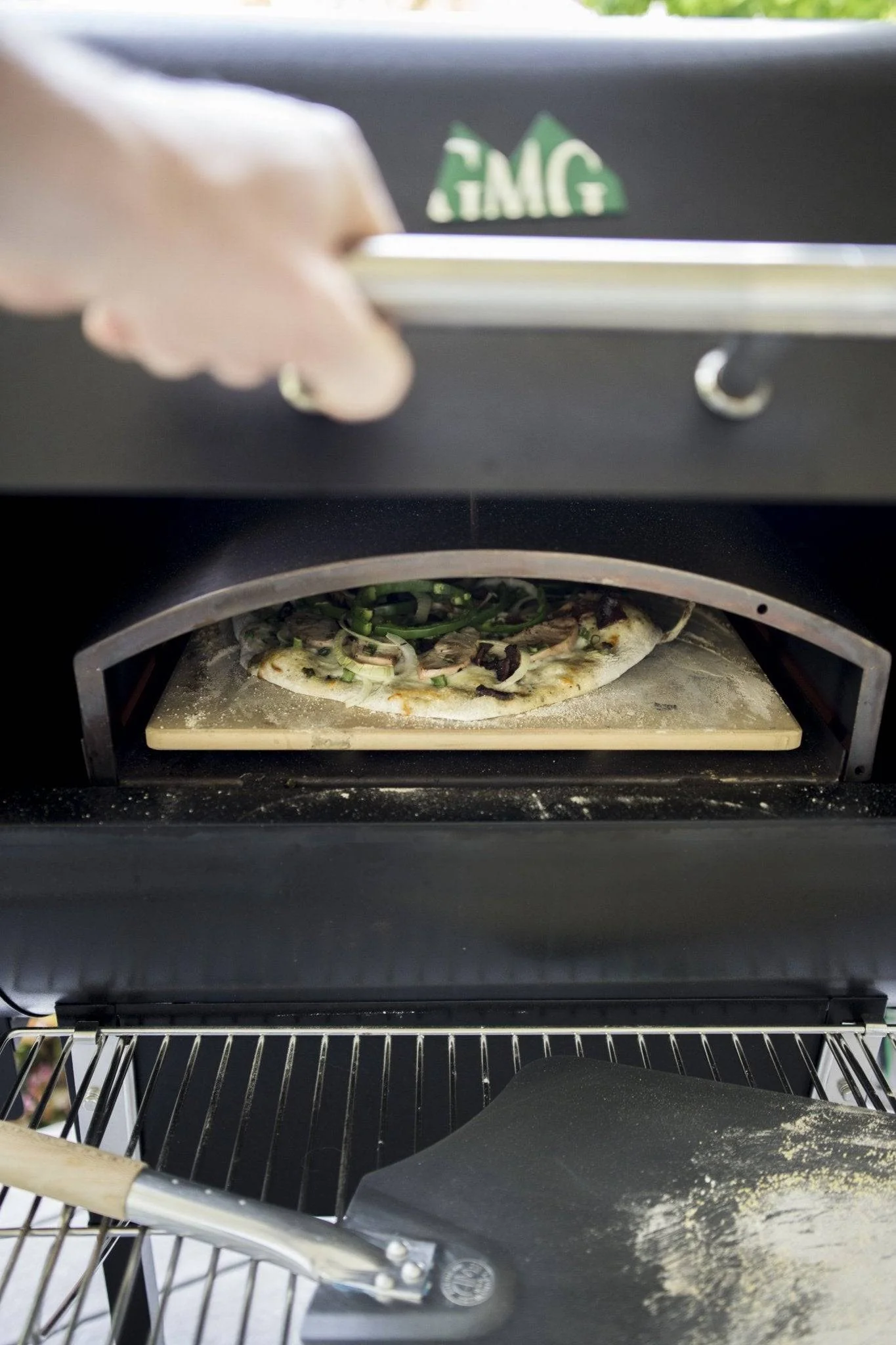 GMG Wood-Fired Pizza Oven Attachment - Ledge/Peak - Image 3