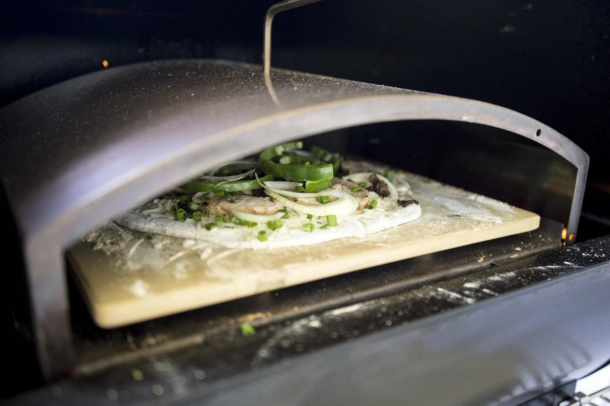 GMG Wood-Fired Pizza Oven Attachment - Ledge/Peak - Image 4